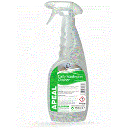 Apeal Daily Washroom Cleaner Case of 6 x 750ml APEALCLOVER-Cl