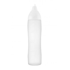 Araven Non-Drip Squeeze Bottle White 50cl 00555-P