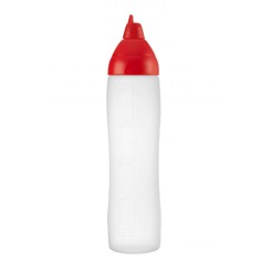 Non-Drip Squeeze Bottle Red 50cl