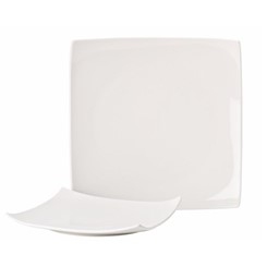 Pure White Square Plate 8" E10002-C