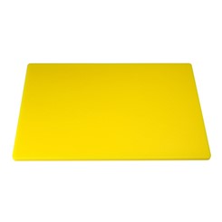 Low Density Chopping Board 18"Lx12"Wx.5"D Yellow