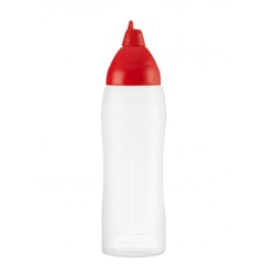 Non-Drip Squeeze Bottle Red 75cl