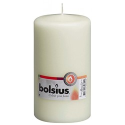 Bolsius Ivory Pillar Candles 80 x 150mm 103616180105-C