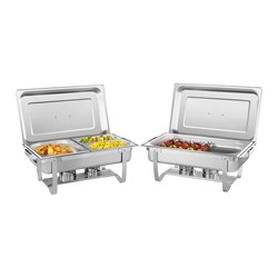 2 Stackable Chafing Dishes | 8.5 Ltr | CP0257 