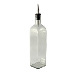 Square Olive Oil Bottle 500ml - Catering Equipments