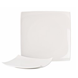 Pure White Square Plate 10.75"(27.5cm)